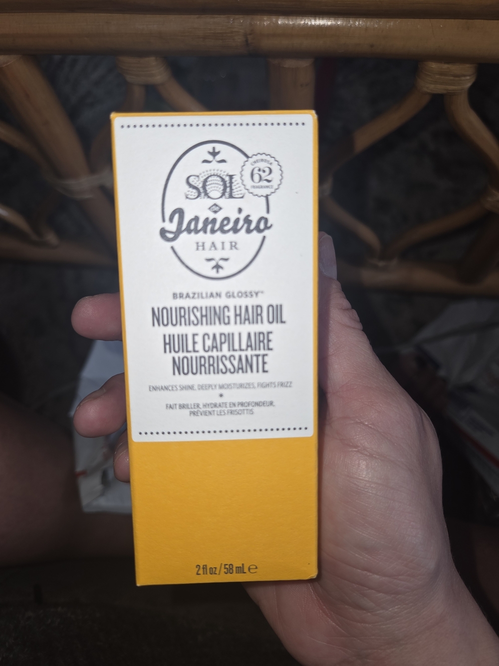 Sol de Janeiro Nourishing Hair Oil - Bright Yellow Box